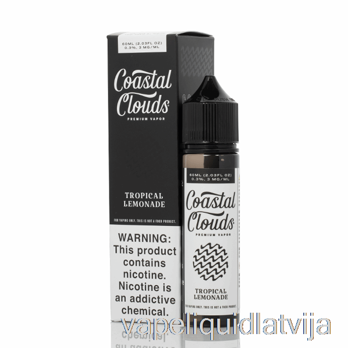 Tropiskā Limonāde - Piekrastes Mākoņi Co. - 60 Ml 0mg Vape šķidruma